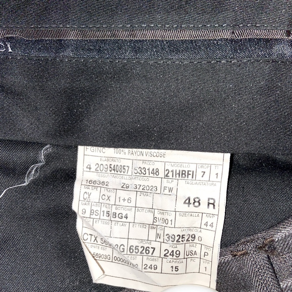 Gucci Wool & Cashmere PinStriped Pants US32​​ - Picture 4 of 6
